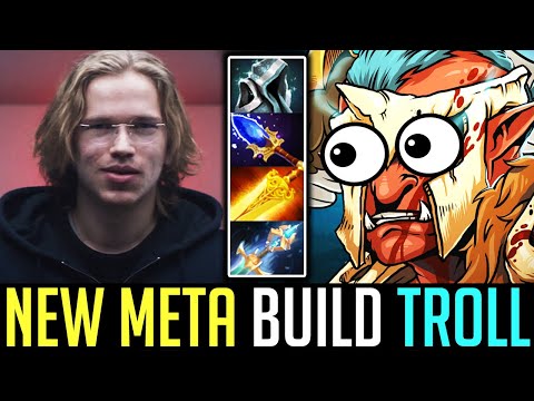 Topson Creating New Meta - Magic Build on TROLL WARLORD DOTA 2