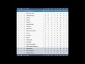 Premier League 2011 2012 Table Time lapse - YouTube