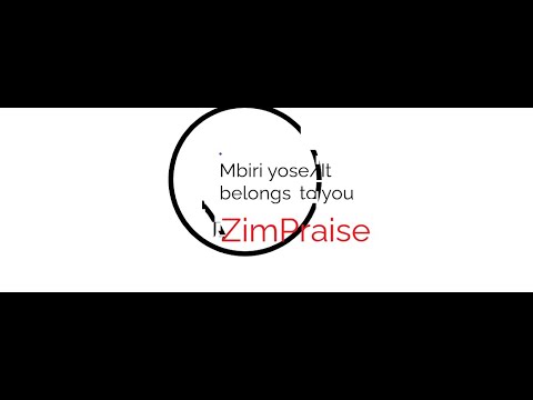 Mbiri yose / It belongs to you by ZIMPRAISE 2023 #zimpraise #piano #gospel