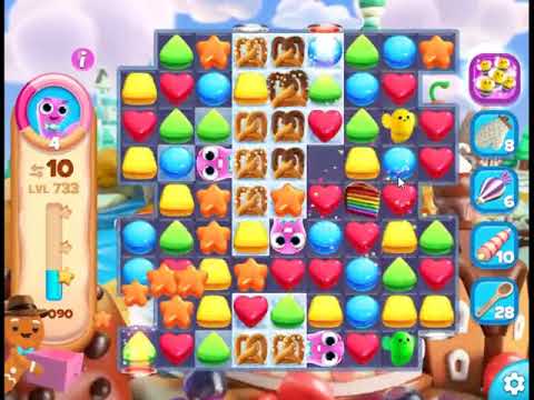 Cookie Jam Blast Level 733 - NO BOOSTERS 🍪 | SKILLGAMING ✔️