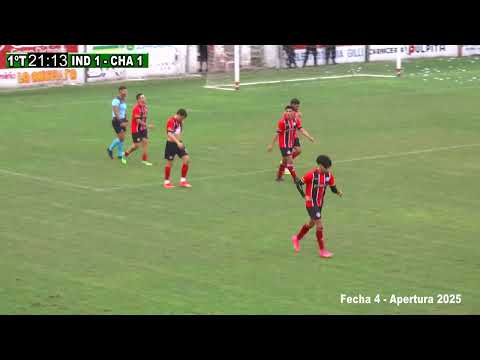 1º División: Independiente 2-1 Chañarense / Fecha 4 (Apertura) / Liga Interprovincial / 23/03/25