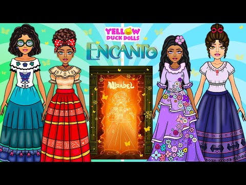 Encanto: Mirabel, Isabela, Dolores, Luisa Madrigal & DIY SURPRISE BOXES | PAPER CRAFTS