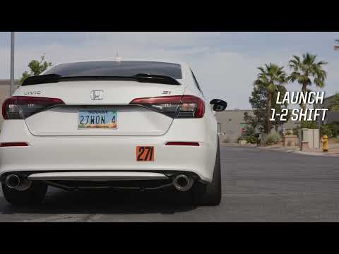 2022+ Honda Civic Si aftermarket exhaust sounds (27WON Front-pipe back system for the 11th gen)