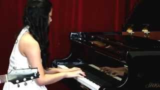 Nicole Almenana and her jazz quintet perform "Raindrops Keep Falling On My Head"