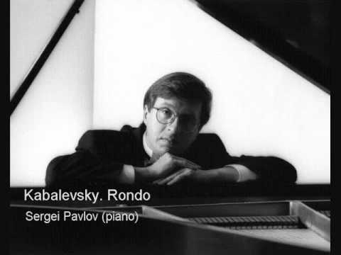 Sergei Pavlov plays Rondo by Kabalevsky