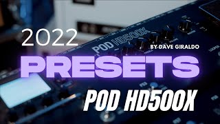 Video thumbnail for Is the Line 6 Pod HD500x Still Relevant in 2022? (Preset Pack) by EngineFx / Dave Giraldo