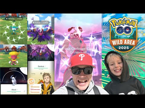 ✨Evento Wild Area del secondo giorno: Grind! Darkrai cromatico, Hundo purificabile e Grimmsnarl c...