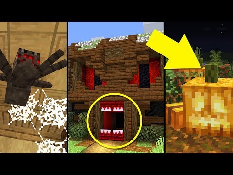 Alex Crafted - 13 SPOOKY Minecraft Build Hacks!