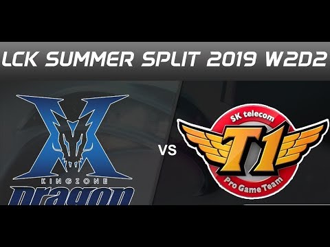KING-ZONE vs SK Telecom T1 | LCK Summer 2019 W2G2 | FULL GAME
