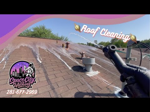 Exterior cleaning job video from Space City Washing in North Houston