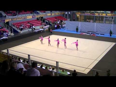 Championnat d'Alsace des Ensembles GR 2015 DC2 Cadettes GR Guebwiller