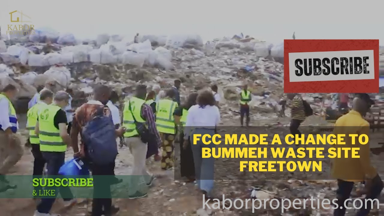 Freetown City Council Made a Huge Change to Bummeh Waste Site | Freetown, Sierra Leone