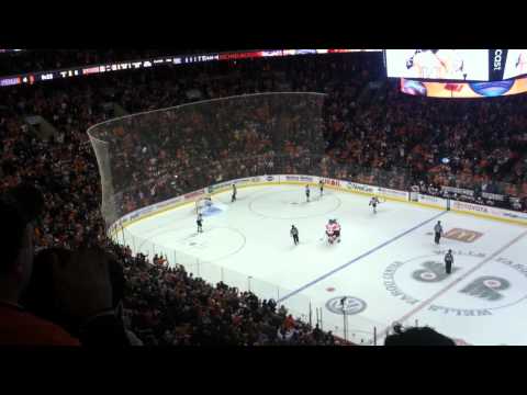 Flyers vs. Bruins 1/22/12 Goal 5