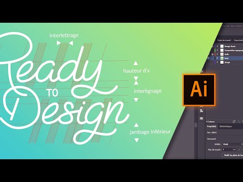 Vectoriser et animer un lettrage manuel avec Illustrator et After Effect