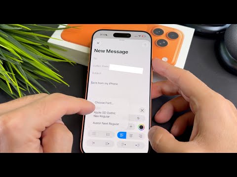 How To Change Font Style On iPhone 17 / iPhone 17 Pro