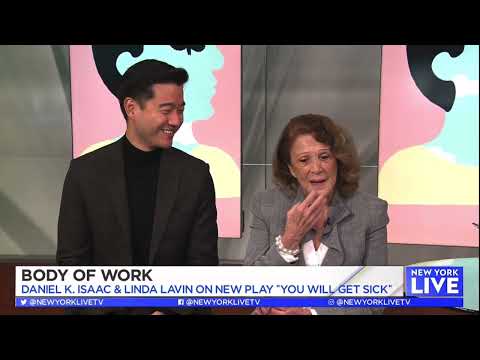 Linda Lavin And Daniel K. Isaac Promote "You Will Get Sick" on New York Talk Show
