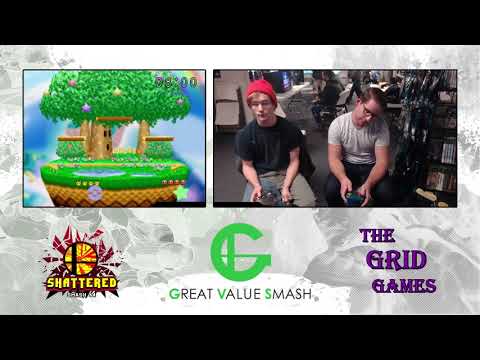 Smash 64: T-Beau (Pikachu) V Spongy (Kirby) - Shattered 92 Tourney