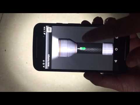 Shake Flashlight Video