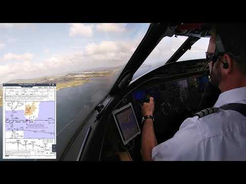 Global 6000 Landing Hewanorra, St. Lucia (TLPL)