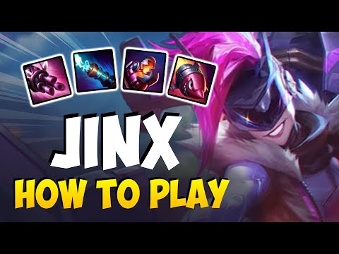 HOW TO PLAY JINX ADC FOR BEGINNERS | JINX Guide Season 11 | League of Legends
