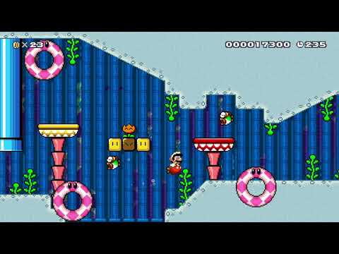 Super Mario World 2-2 by Supercall - Super Mario Maker 2 - No Commentary 1bz
