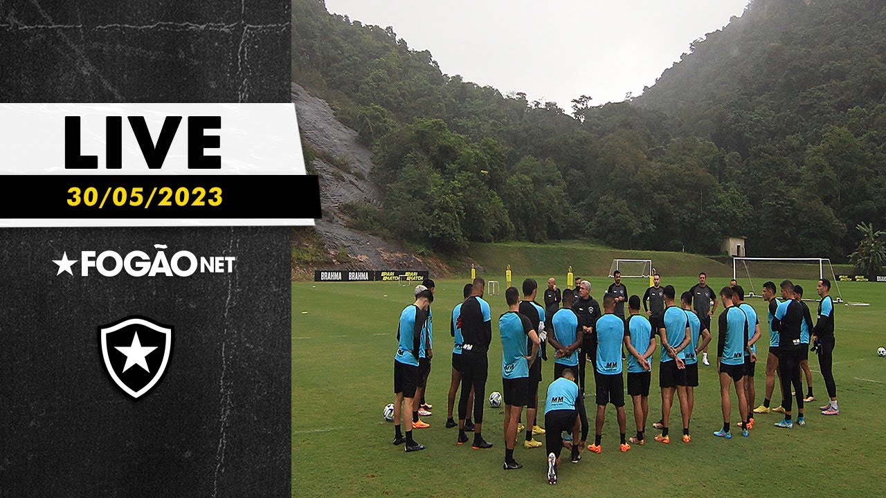 LIVE | Botafogo faz ajustes finais para Copa do Brasil; André Mazzuco concede boa entrevista