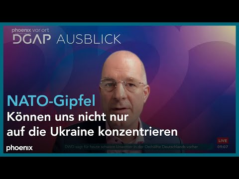 Christian Mölling zum NATO-Gipfel und dem Ukraine-Krieg am 01.07.22