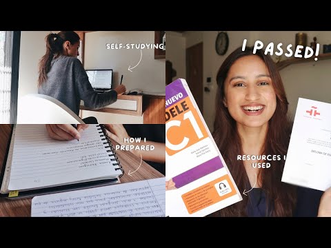 I passed Spanish DELE C1 in 3 months by self-study. Here's how you can too!