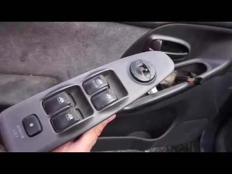 HYUNDAI ELANTRA - Master Driver Power Window Switch Removal Replacement