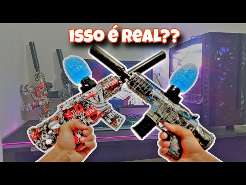 "Comprei a Arma De Gel Que Virou Febre No Brasil e Não Acreditei No Resultado??"