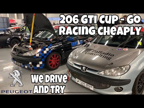 Peugeot 206 GTi cup racing - Go budget racing