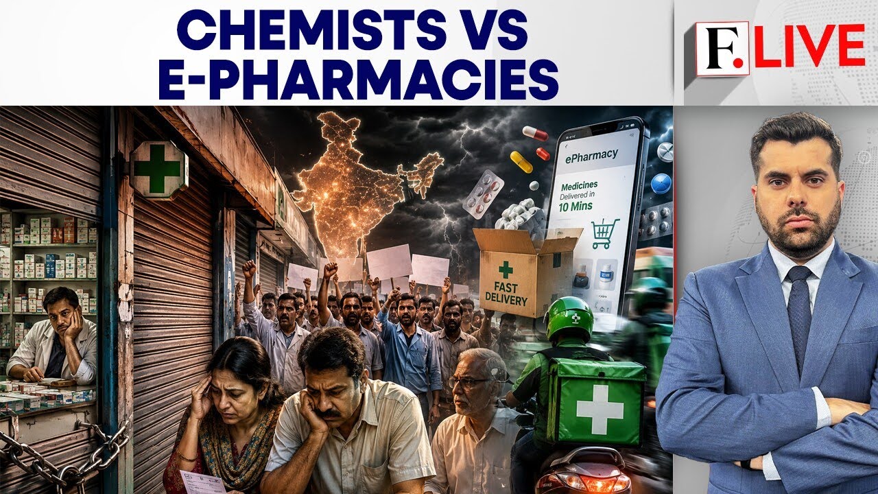India: Over 12 Lakh Chemists to Strike, Medicine Shops May Shut on May 20 | Firstpost Live | N18G