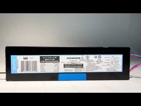 XI095C275V054BSF2 Advance Xitanium Programmable LED Driver F-Can – 95W 2300mA