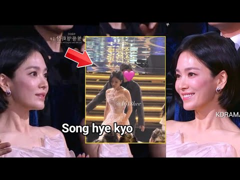“SONG HYE KYO Surprise Entrance at Blue Dragon Awards BREAKS THE INTERNET! 😭🔥”