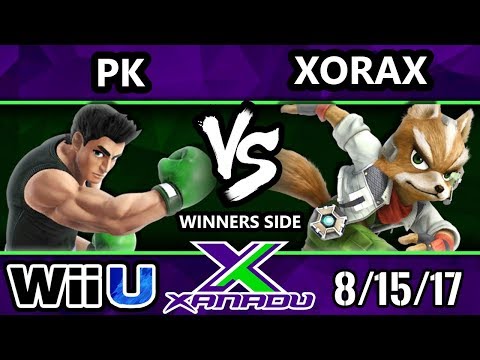 S@X 215 - Look | PK (Little Mac) Vs. Xorax (Fox) - SSB4 Tournament - Smash 4 -Smash for Wii U.