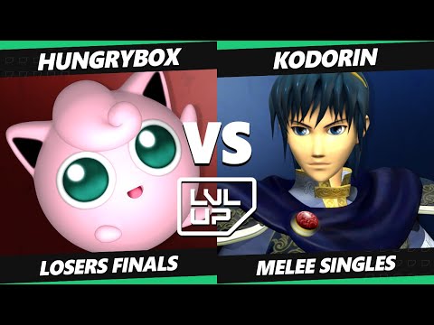 LVL UP EXPO 2023 Losers Finals - Hungrybox (Jigglypuff) Vs. KoDoRiN (Marth) SSBM Melee Tournament