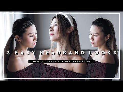 [ HAIR TUTORIAL ] SUPER EASY DATING HEADBAND LOOKS | 3 HEADBAND STYLES FOR YOU | ♥ EZZENTRICTWEE