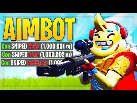 This is what Fortnite AIMBOT feels like... ft. Fe4RLess Video