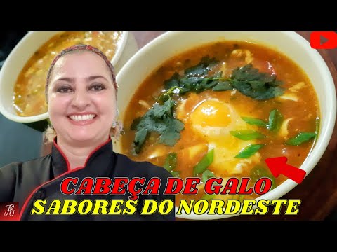 Sopa Cremosa Nordestina com Farinha e Ovo | CABEÇA DE GALO | Simples