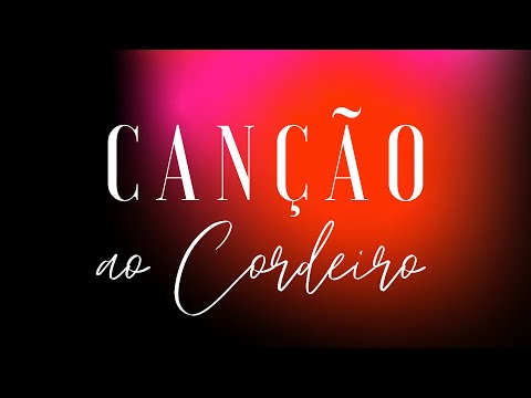Canção Ao Cordeiro | Israel Salazar e Gabriel Guedes - PLAYBACK COM LETRA