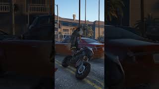 She Never Saw That Snowball Coming 😂❄️ #shorts #gta #gta5 #gtav