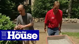 How to Lay a Brick Paver Walkway - This Old House