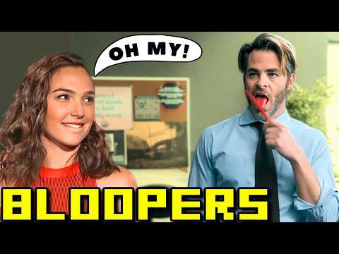 HILARIOUS CHRIS PINE BLOOPERS (Horrible Bosses, Wonder Woman, The Princess Diaries, Star Trek)