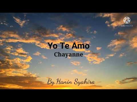 Chayanne - Yo Te Amo (Lyrics) Terjemahan English
