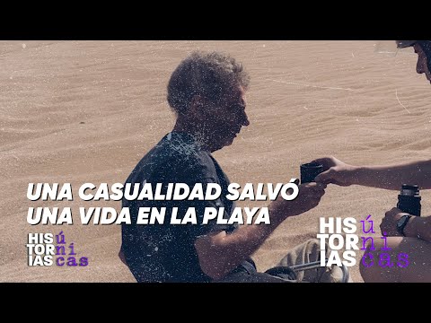 Una CASUALIDAD SALVÓ una VIDA en una PLAYA - Historias únicas en Telefe Noticias