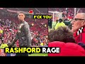 Marcus Rashford's HEATED Exchange with Fan at Old Trafford in Man Utd v Newcastle Match