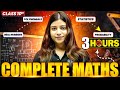 Complete MATHS In 3 Hours All Chapters Covered Final Revision Class 10 ICSE Boards
