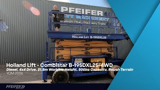 판매 중인 시저 리프트 Holland Lift Combistar B-195DXL25-4WD Diesel, 4x4 Drive, 21.5m - 이미지 4 | Machineryline KR 시저 리프트 Holland Lift Combistar B-195DXL25-4WD Diesel, 4x4 Drive, 21.5m | 이미지 4 - Machineryline