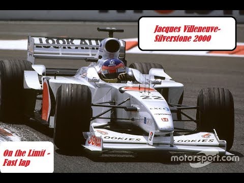 Jacques Villeneuve on the limit Britain 2000