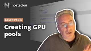 Creating GPU pools